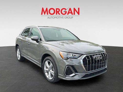 Gray Metallic 2020 Audi Q3 45 S line Premium