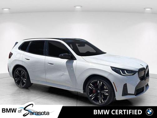 Alpine White 2025 BMW X3 M50 xDrive