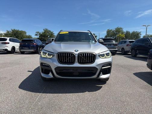 Glacier Silver Metallic 2021 BMW X3 M40i