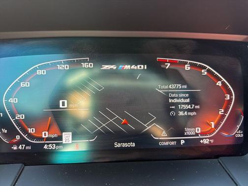 Glacier Silver Metallic 2022 BMW Z4 M40i