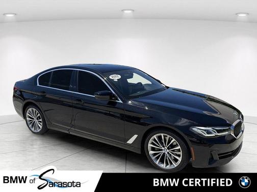 Jet Black 2023 BMW 530 i