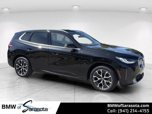 Black Sapphire Metallic 2026 BMW X3 30 xDrive
