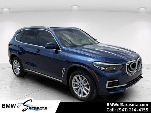Phytonic Blue Metallic 2022 BMW X5 sDrive40i
