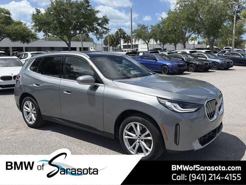 Gray Metallic 2025 BMW X3 30 xDrive