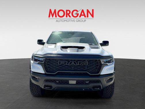 Bright White Clearcoat 2025 RAM 1500 RHO Crew Cab 4x4 5'7' Box