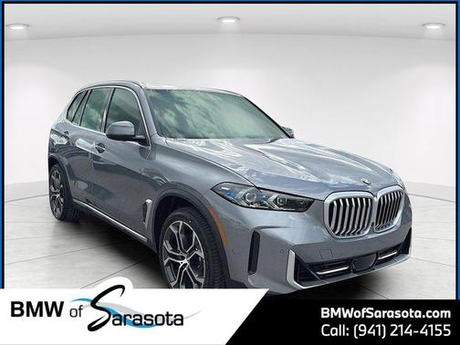 Skyscraper Grey Metallic 2026 BMW X5 xDrive40i