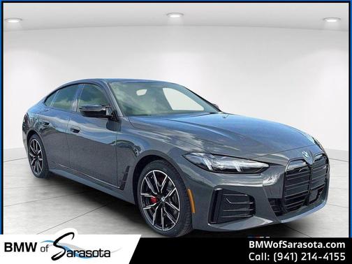 Dravit Grey Metallic 2026 BMW i4 Gran Coupe M60