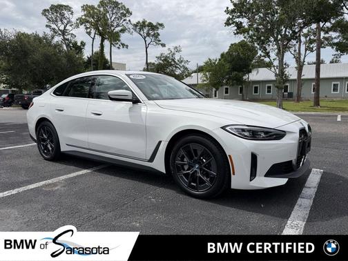Alpine White 2023 BMW i4 Gran Coupe eDrive35
