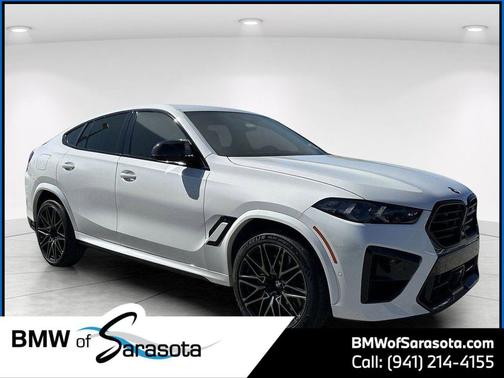 Alpine White 2025 BMW X6 M Base