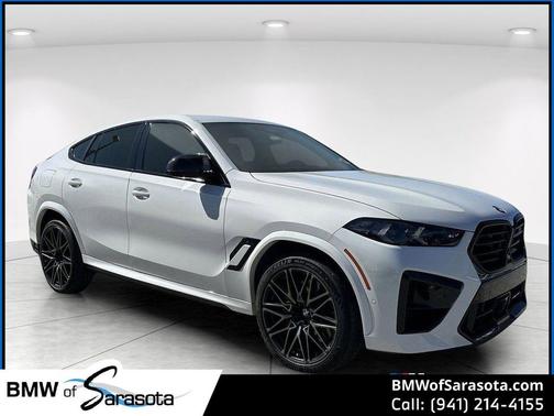 Alpine White 2025 BMW X6 M Base