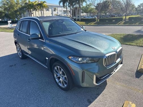 Blue Ridge Mountain Metallic 2024 BMW X5 sDrive40i