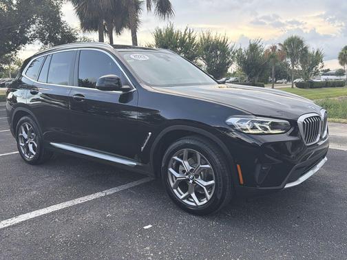 Jet Black 2023 BMW X3 sDrive30i