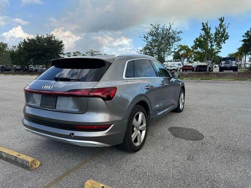 Gray 2019 Audi e-tron Premium Plus