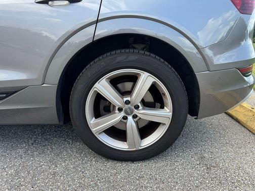 Gray 2019 Audi e-tron Premium Plus
