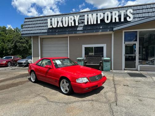 Red 1999 Mercedes-Benz SL-Class 2dr Roadster 5.0L