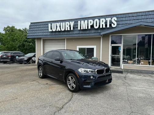 Blue 2019 BMW X6 xDrive35i Sports Activity Coupe