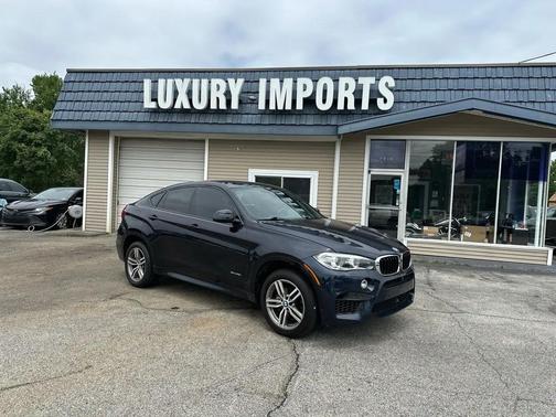 Blue 2019 BMW X6 xDrive35i Sports Activity Coupe