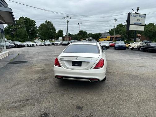 White 2015 Mercedes-Benz S-Class 4dr Sdn S 550 4MATIC