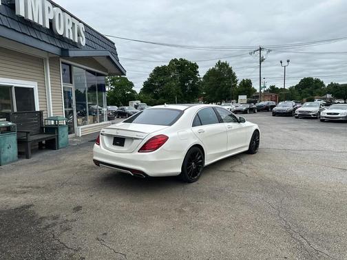 White 2015 Mercedes-Benz S-Class 4dr Sdn S 550 4MATIC