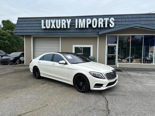 White 2015 Mercedes-Benz S-Class 4dr Sdn S 550 4MATIC