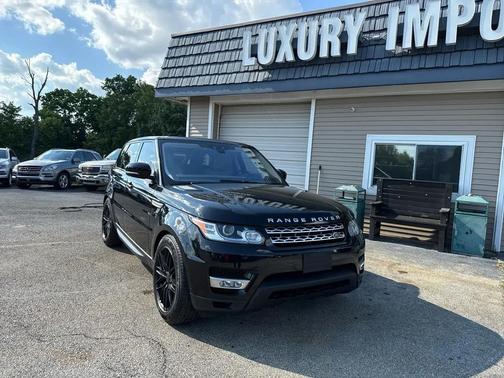 Black 2017 Land Rover Range Rover Sport 3.0L Supercharged HSE