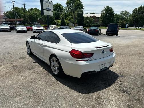 White 2013 BMW 640 2dr Cpe 640i