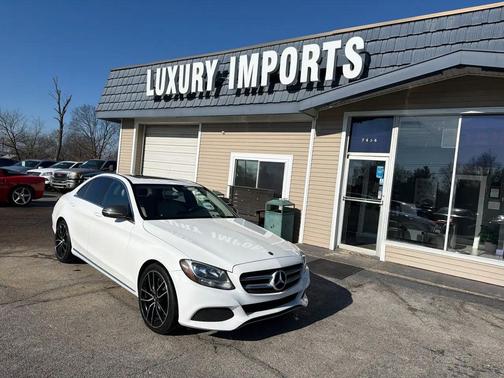 White 2018 Mercedes-Benz C-Class C 300 Sedan