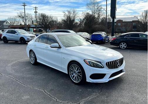 White 2015 Mercedes-Benz C-Class 4dr Sdn C 400 4MATIC