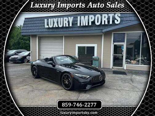 Obsidian Black Metallic 2022 Mercedes-Benz AMG SL 63 Base