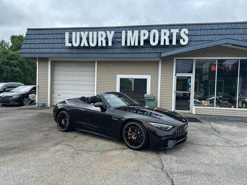Obsidian Black Metallic 2022 Mercedes-Benz AMG SL 63 Base