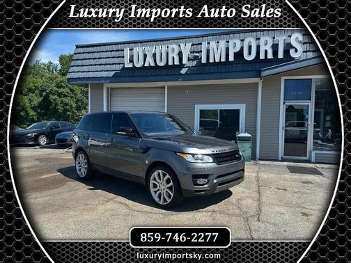 Gray 2017 Land Rover Range Rover Sport Supercharged