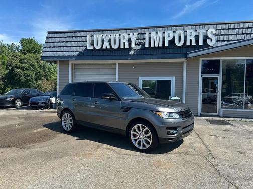 Gray 2017 Land Rover Range Rover Sport Supercharged