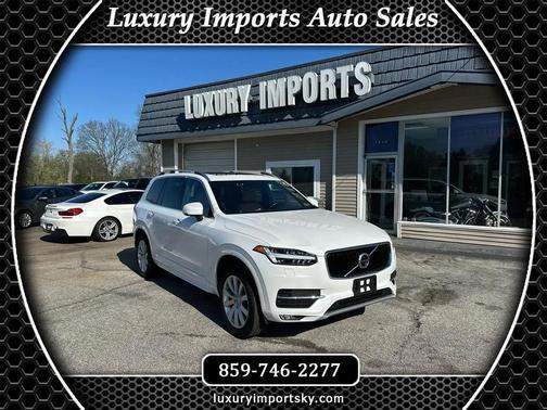White 2018 Volvo XC90 T6 Momentum