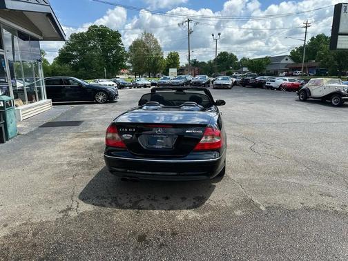 Black 2008 Mercedes-Benz CLK-Class Base