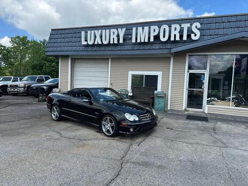 Black 2008 Mercedes-Benz CLK-Class Base