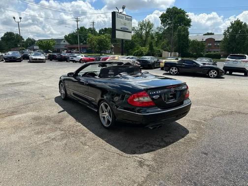 Black 2008 Mercedes-Benz CLK-Class Base