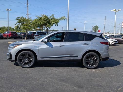 Lunar Silver Metallic 2021 Acura RDX A-Spec