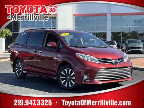 Salsa Red Pearl 2020 Toyota Sienna Limited Premium