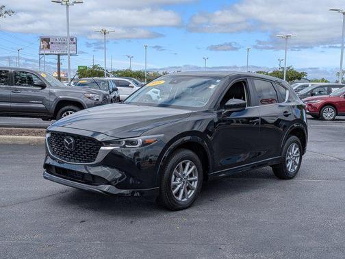 Jet Black Mica 2025 Mazda CX-5 2.5 S Preferred Package