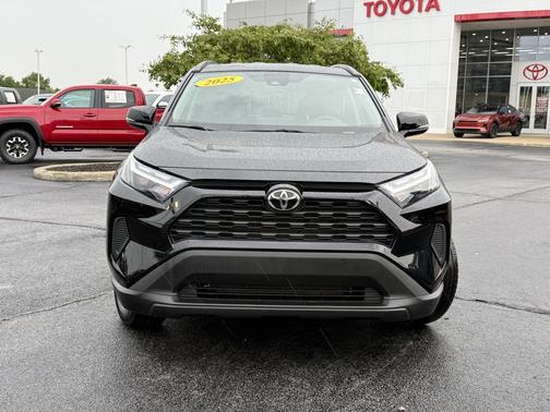 Midnight Black Metallic 2025 Toyota RAV4 XLE