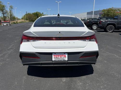 Serenity White 2025 Hyundai ELANTRA SE