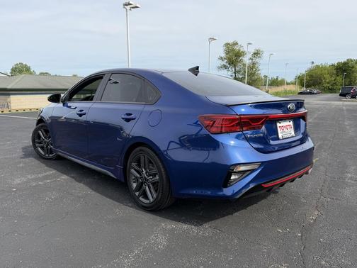 Deep Sea Blue 2021 Kia Forte GT-Line