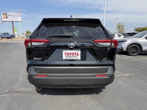 Midnight Black Metallic 2025 Toyota RAV4 Hybrid LE