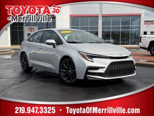 Classic Silver Metallic 2024 Toyota Corolla SE