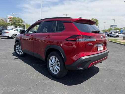 Soul Red Crystal 2026 Toyota Corolla Cross LE
