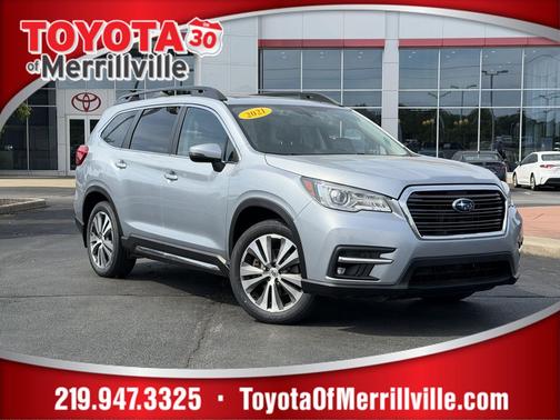 Ice Silver Metallic 2021 Subaru Ascent Limited 7-Passenger