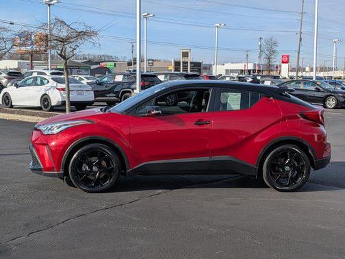 Supersonic Red w/Black Roof 2021 Toyota C-HR Nightshade Edition