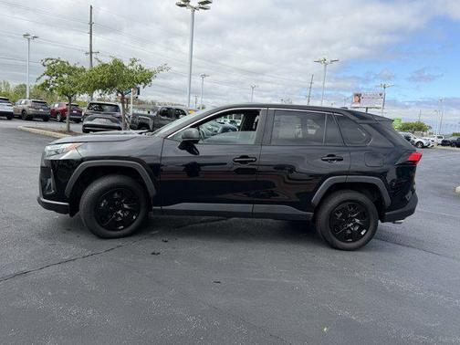 Midnight Black Metallic 2024 Toyota RAV4 LE