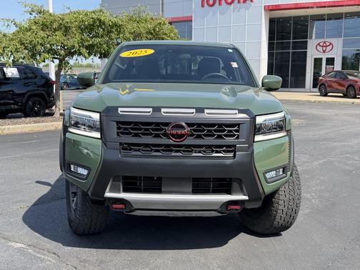 Tactical Green Metallic 2025 Nissan Frontier PRO-4X