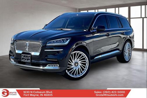 Infinite Black Metallic 2020 Lincoln Aviator Reserve AWD